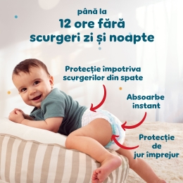 Scutece chiloțel Active Baby Pants XXL Box, mărimea 7, 15+ kg, 128 buc