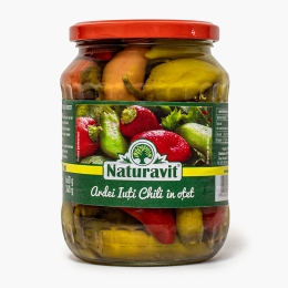 Ardei iuți chili în oțet 680g