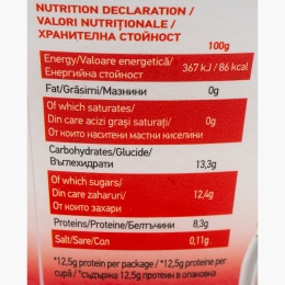 Iaurt grecesc cu căpșune, 0% grăsime, 150g