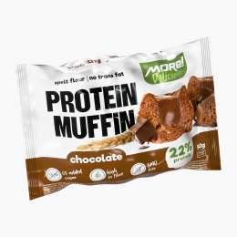 Brioșă proteică cu ciocolată 50g