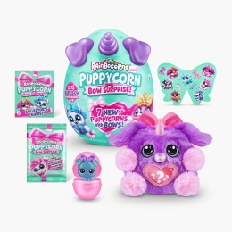 Jucărie de pluș Rainbocorns - cățeluș s3 (surpriză), +3 ani