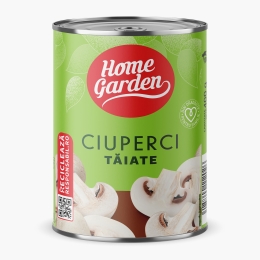 Ciuperci tăiate 400g