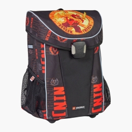 Ghiozdan de școală cu model Ninjago Dragon Energy, 29 x 39 x 22 cm, negru