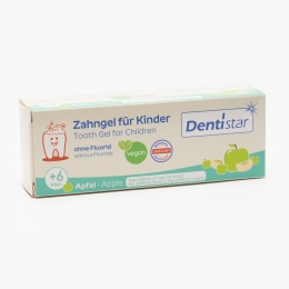 Pastă de dinți pentru copii fără fluor cu aromă de mere, +6 luni, 60ml