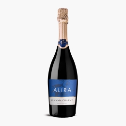 Vin spumant alb sec Flamma Charme, 12%, 0.75l