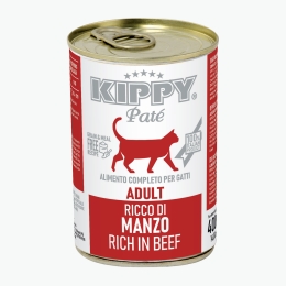 Hrană umedă pentru pisici adulte 400g, cu vită