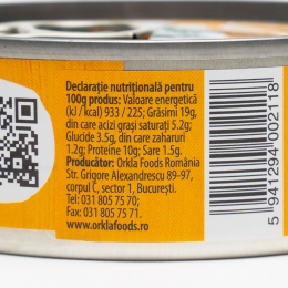 Pate porc rețetă Ionuț 100g
