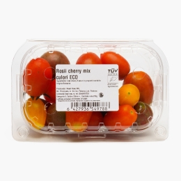 Roșii cherry mix culori eco România (Nasul Roșu) 250g