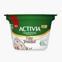 Iaurt Mic Dejun cu fibre, măr și cereale 170g