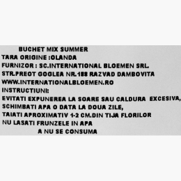 Buchet mix summer