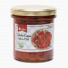 Ardei capia copți în oțet 360ml