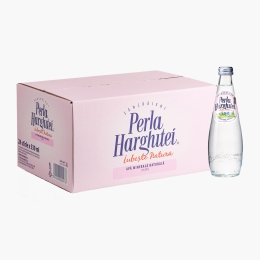 Apă minerală naturală plată, sticlă, 24x0.33l