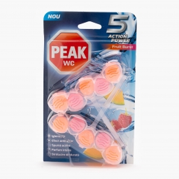 Odorizant WC 5 în 1 Fruit Burst 2x50g
