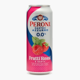 Bere fără alcool cu zmeură și mentă Frutti Rossi, doză, 4x500ml