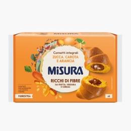 Croissant integral cu dovleac, morcov și portocale 308g