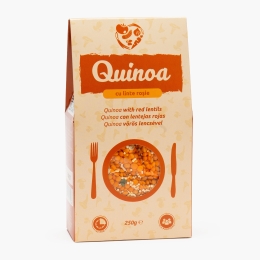 Quinoa cu linte roșie 250g