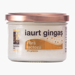 Iaurt gingaș fără lactoză, 5% grăsime, 190g