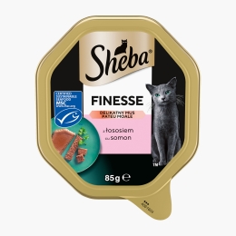 Hrană umedă pentru pisici, Mousee Somon Finesse, 85g