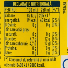 Băutură carbogazoasă cu aromă de pere 500ml