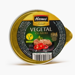 Pastă tartinabilă vegetală cu ardei 75g