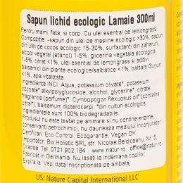 Săpun lichid bio, lămâie 300ml