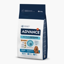 Hrană uscată pentru câini medium adult, cu pui, 14kg