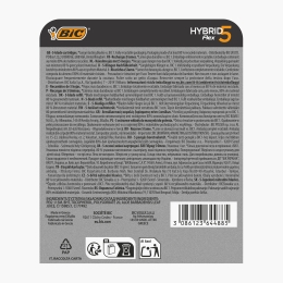 Rezerve aparat de ras Hybrid Flex 5 lame, 4 buc