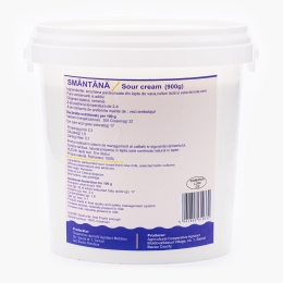 Smântână de vacă bine crescută 32% grăsime, 900g