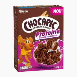 Cereale pentru mic dejun cu ciocolată și proteine 340g