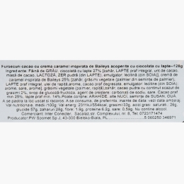 Biscuiți cu caramel sărat și ciocolată cu lapte 128g