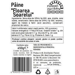 Pâine Floarea-Soarelui, 450g