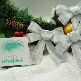 Fundițe pentru brad, set 3 buc, argintii, 10x11cm