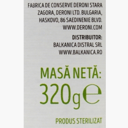 Ketchup cu tomate verzi, 320g