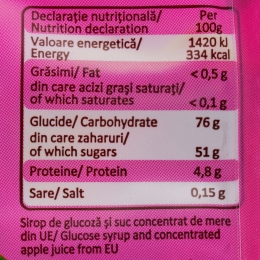Jeleuri gumate acrișoare cu aromă de fructe de pădure 30g