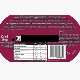 Înghețată cu iaurt și fructe de pădure 825ml (480g)