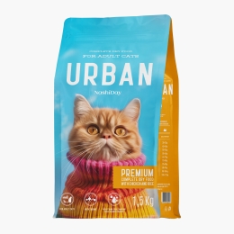 Hrană uscată NashiDay Cat Premium pentru pisici, cu pui și orez, 1.5kg