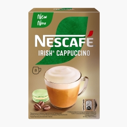 Cappuccino Irish plicuri 8x14g, mix de cafea instant 