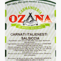 Salsiccia 500g
