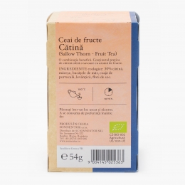 Ceai de fructe cătină eco 18 plicuri