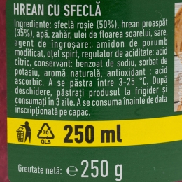 Hrean cu sfeclă 250g