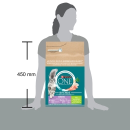 Hrană uscată completă pentru pisici adulte Sensitive, cu curcan și orez 3kg