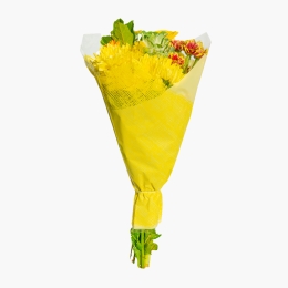 Buchet mix flori de toamnă