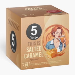 Salted Caramel 16 băuturi, capsule compatibile Dolce Gusto