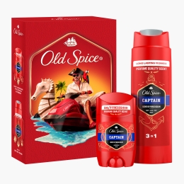 Set Cadou Captain (deodorant stick 50ml + gel de duș 250ml)