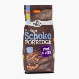 Terci (porridge) de ovăz eco cu ciocolată, fără gluten 400g