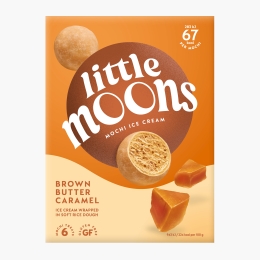 Înghețată mochi cu caramel și unt brun 192g