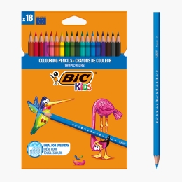 Creioane colorate Kids Tropicolors 18 buc