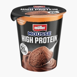 Mousse proteic cu aromă de caramel sărat 200g