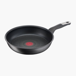 Tigaie Unlimited, inducție, 28cm, înveliș antiaderent din titan, indicator Thermo-Signal, bază Thermo-Fusion