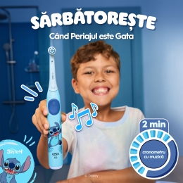 Periuță electrică Kids Disney Stitch 6+ ani